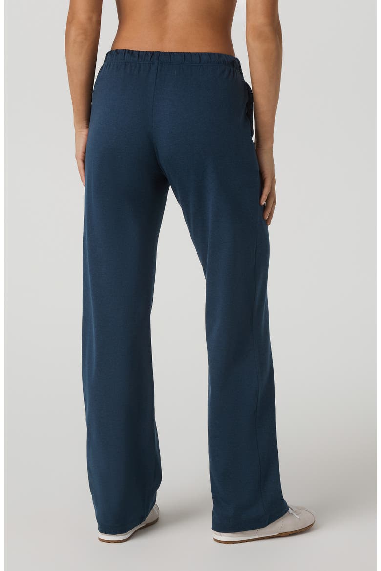 Halo Modern Straight Leg Sweatpants, Alternate, color, BLUE COAST HEATHER
