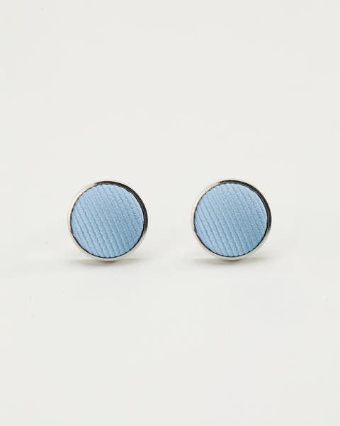 Twill Silk Cufflinks