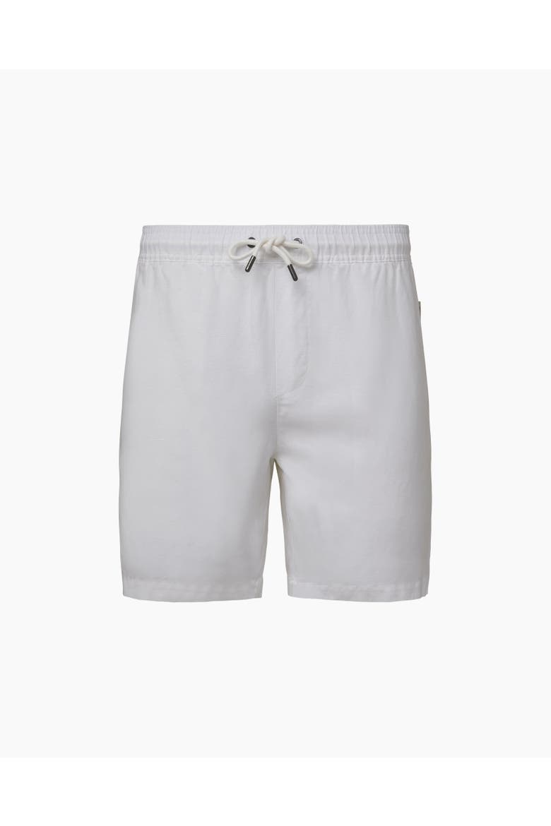 Air Linen Pull-On Short 6", Alternate, color, WHITE