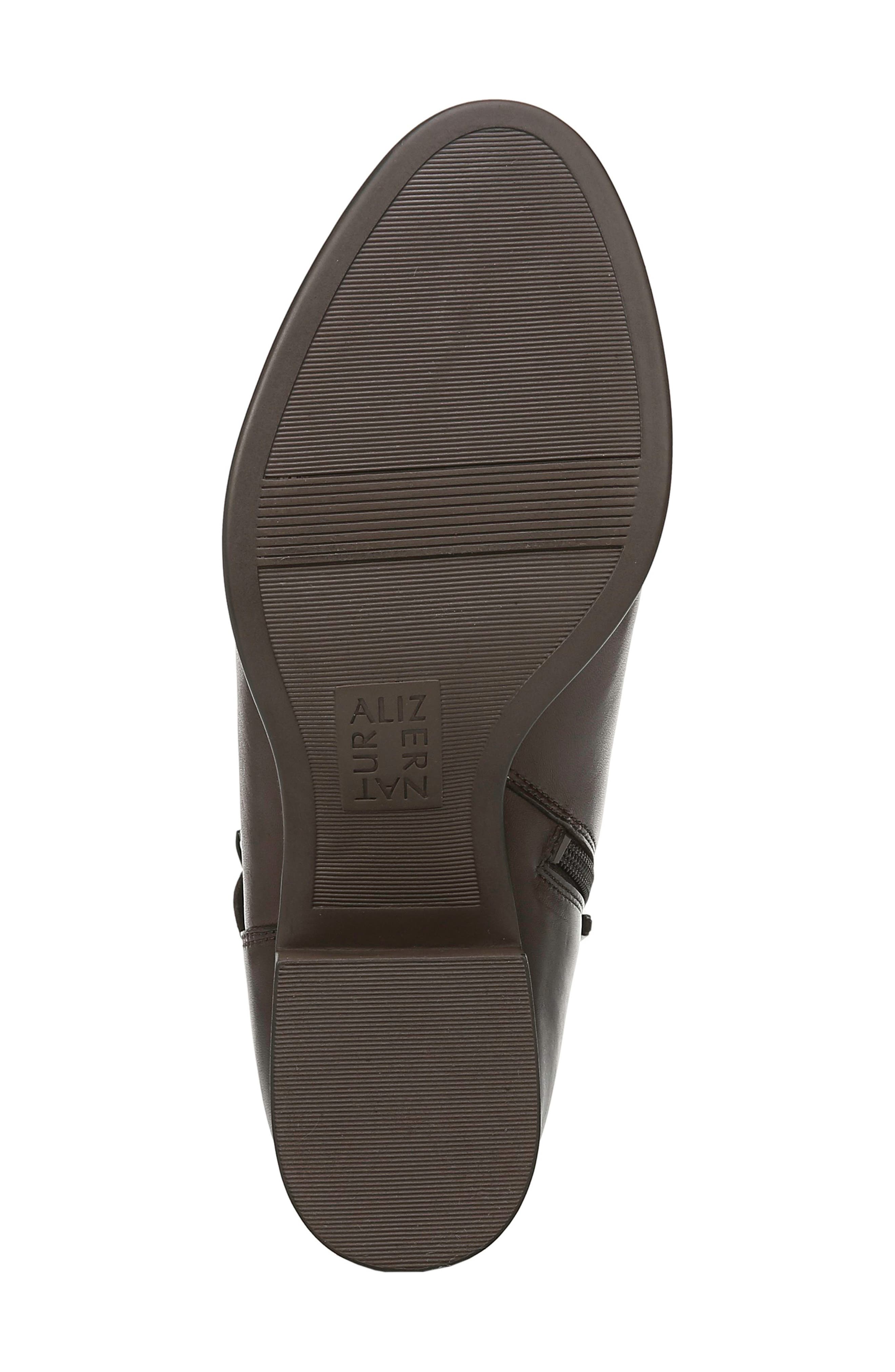 Dora Bootie, Alternate, color, CHOCOLATE LEATHER