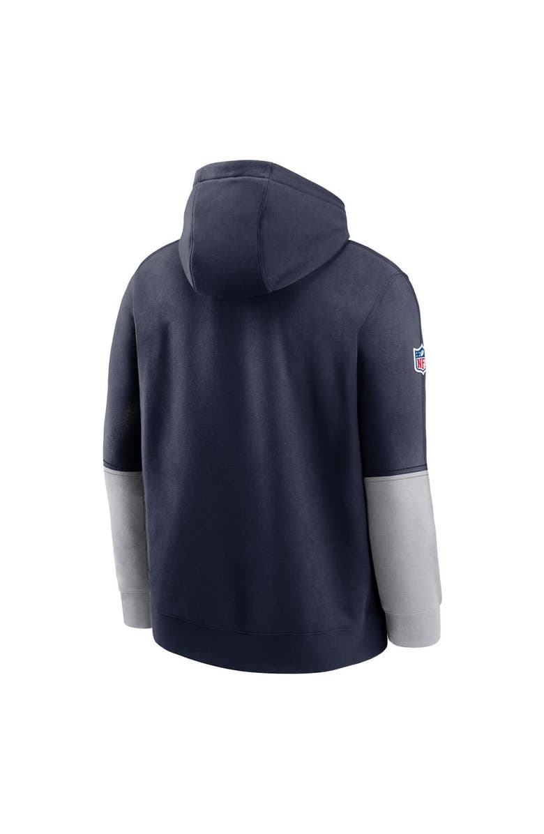 Nike Men's Nike Navy Dallas Cowboys 2024 Sideline Club Pullover Hoodie, Alternate, color, Navy