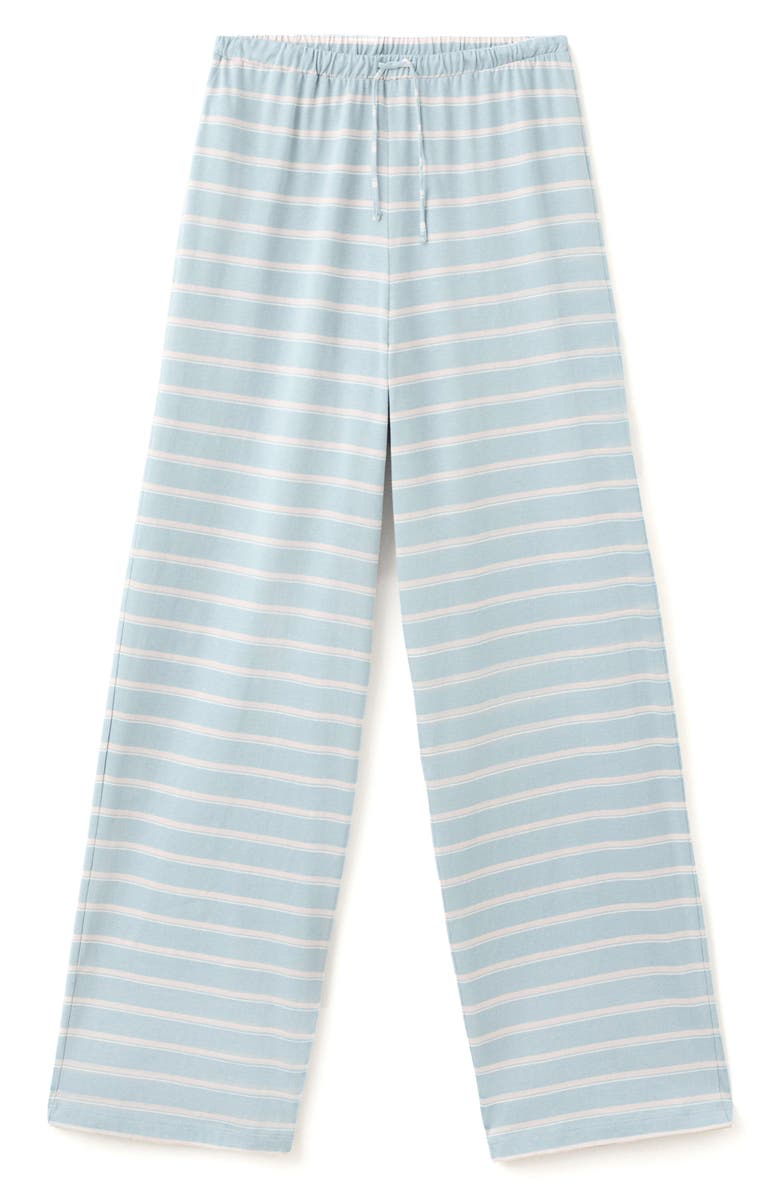MANGO Stripe Cotton Pajama Pants, Alternate, color,