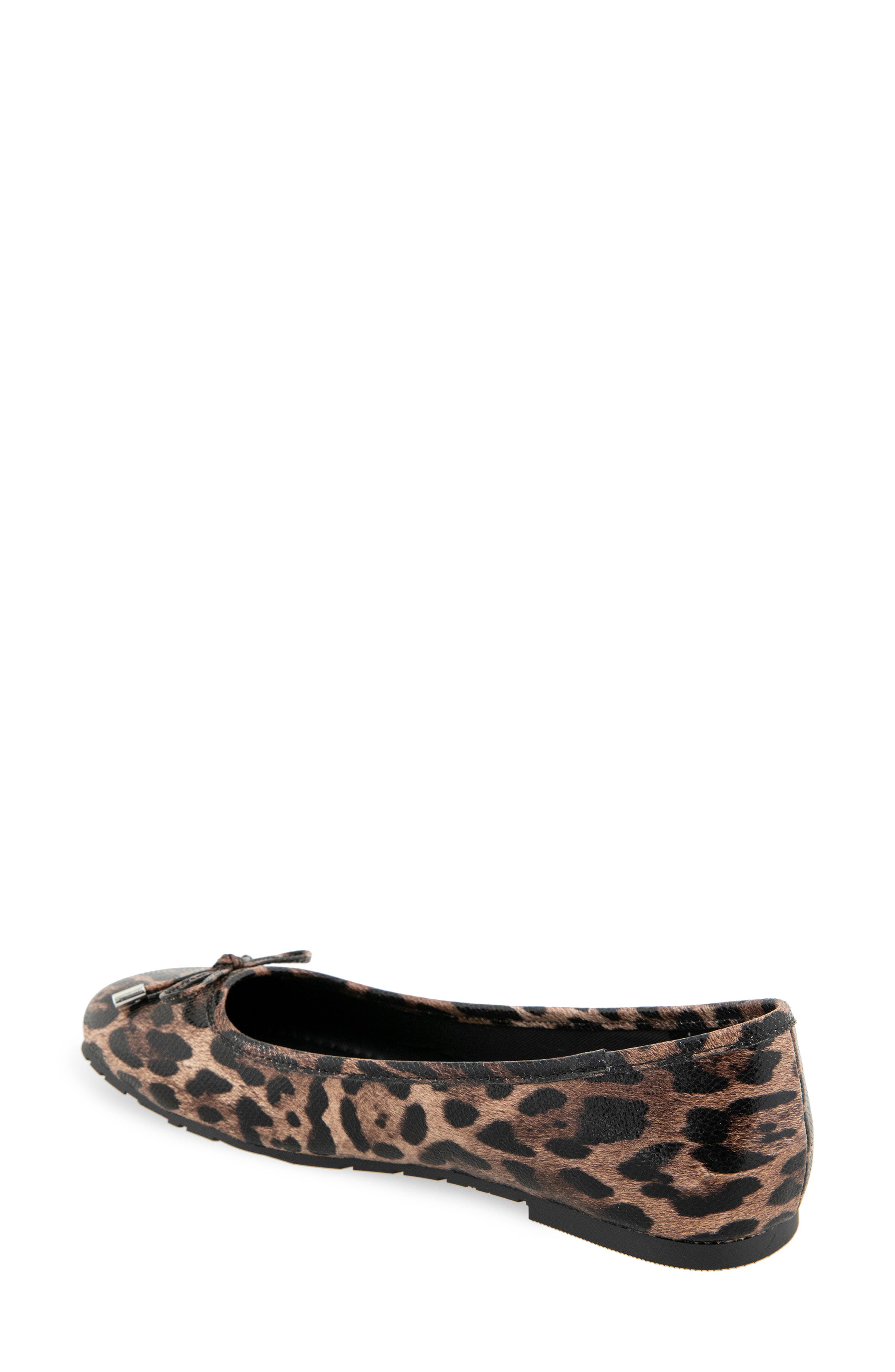 Elstree Ballet Flat, Alternate, color, NATURAL LEOPARD