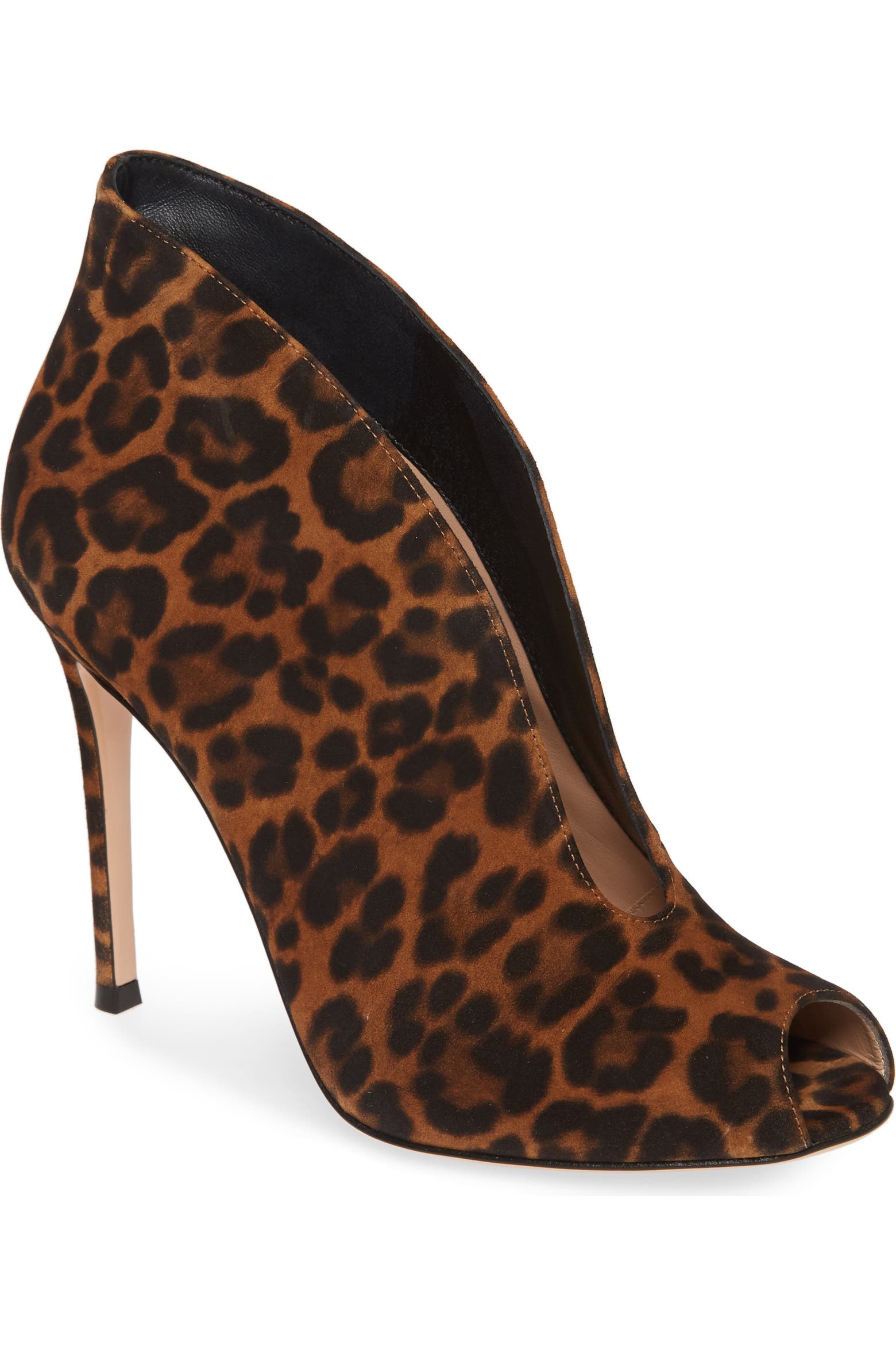 Pip Restaurant Gianvito Rossi Peep Toe Bootie (Women) | Nordstrom