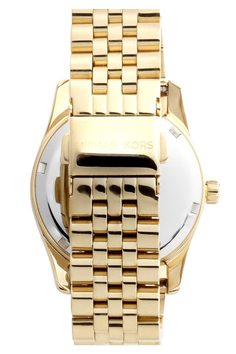 'Lexington' Chronograph Bracelet Watch, 38mm, Alternate, color, GOLD