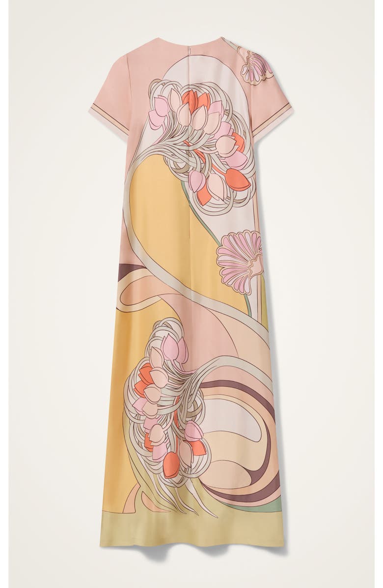 La DoubleJ Swing Dress, Alternate, color, Tulip Placée Pale Pink