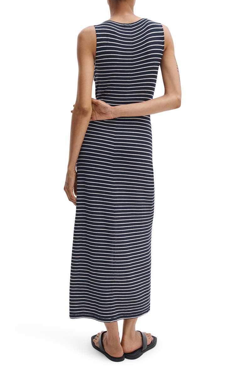 The Knit Tie Waist Sleeveless Maxi Dress, Alternate, color, SALT MULTI