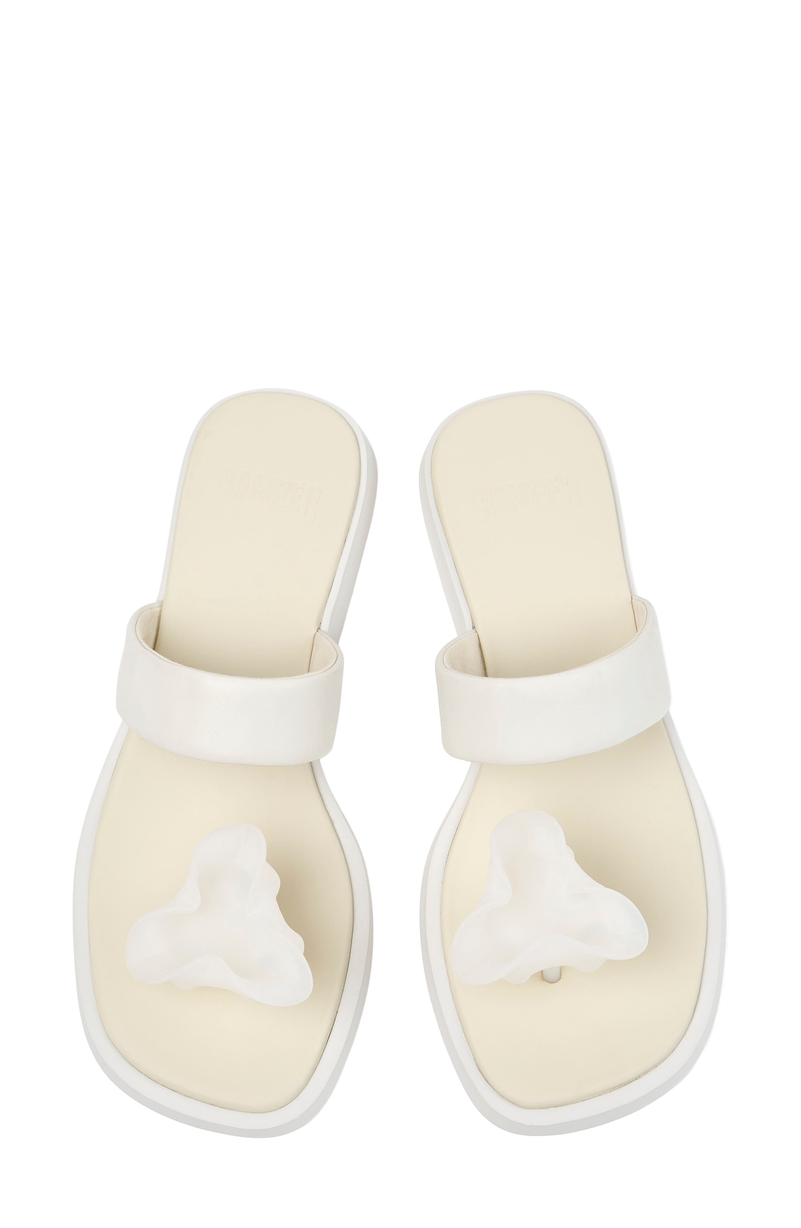 Dana Flip Flop, Alternate, color, WHITE NATURAL