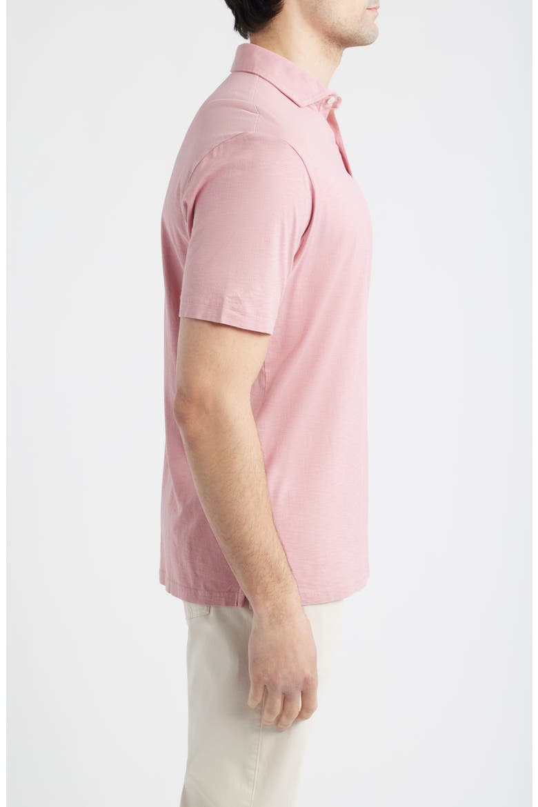 Crown Crafted Journeyman Pima Cotton Polo, Alternate, color, ROSE QUARTZ