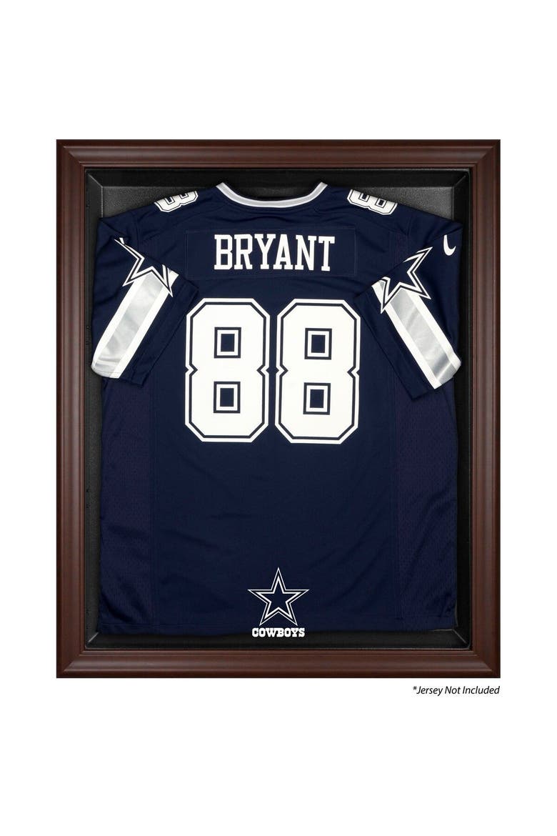 Dallas Cowboys Brown Framed Logo Jersey Display Case, Main, color, Brown