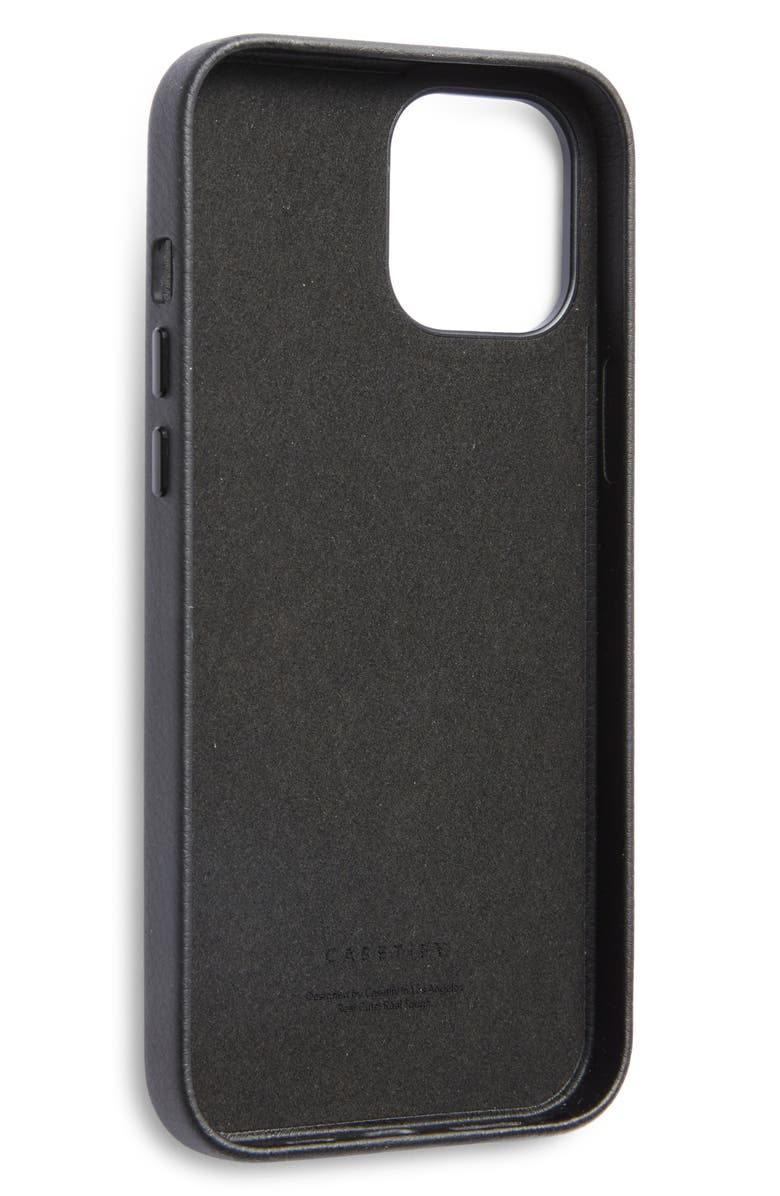 CASETiFY Disney x CASETiFY Biodegradable Leather Mickey iPhone Case, Alternate, color, 