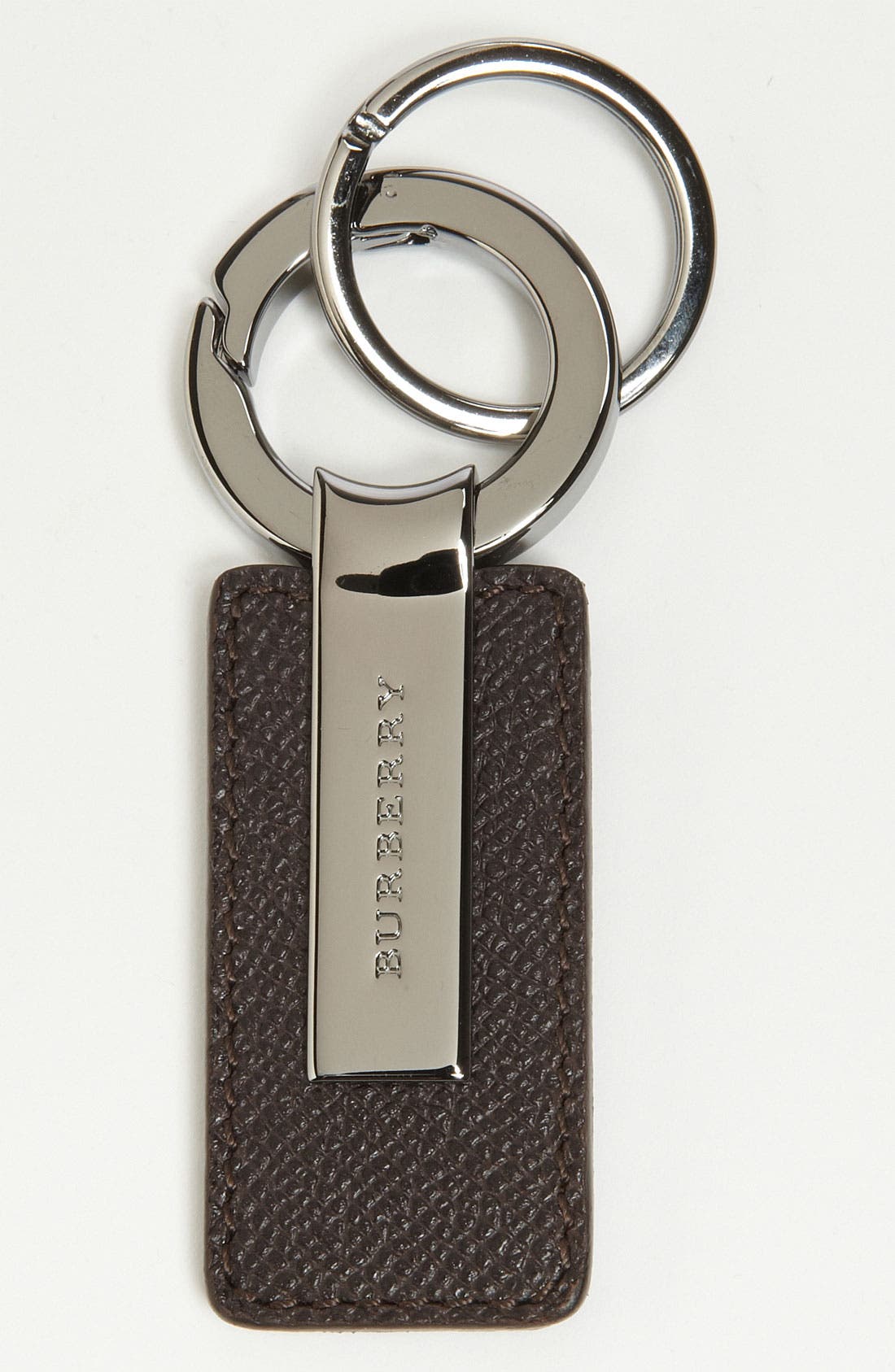 Burberry Leather & Metal Key Chain (Men) | Nordstrom