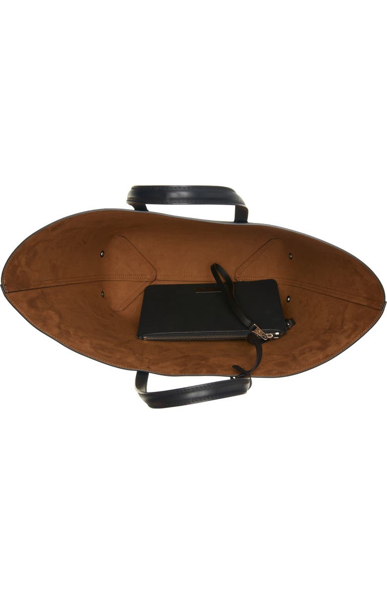 Moncler Small Very Twill Tote, Alternate, color, Black