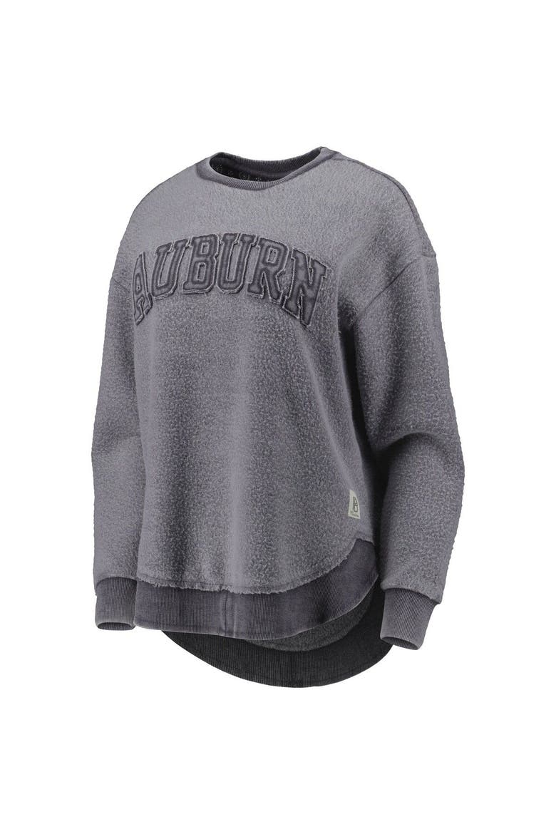 Women's Pressbox Navy Auburn Tigers Ponchoville Pullover Sweatshirt, Alternate, color, Navy