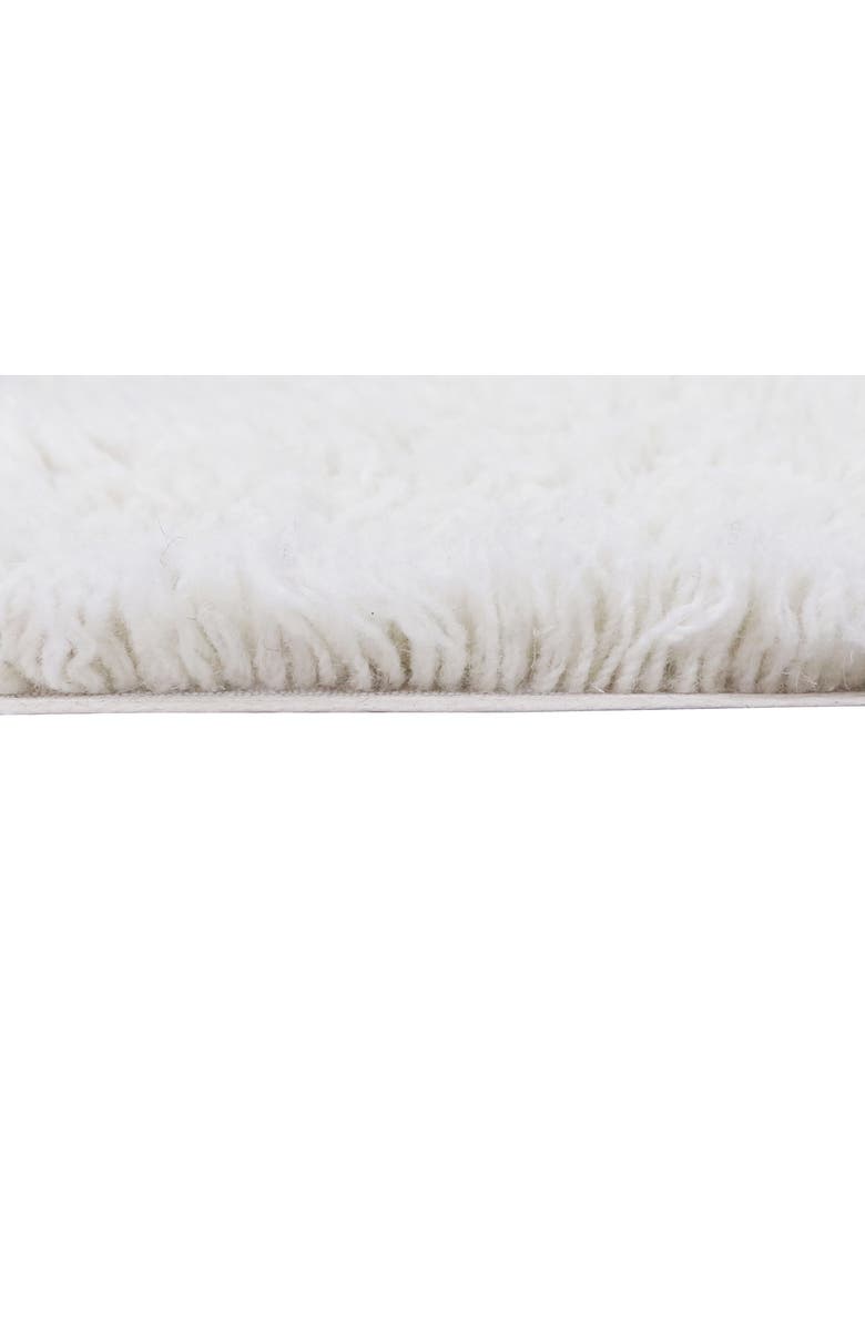 Lorena Canals Woolable Arctic Circle Round Washable Wool Rug, Alternate, color, Sheep White