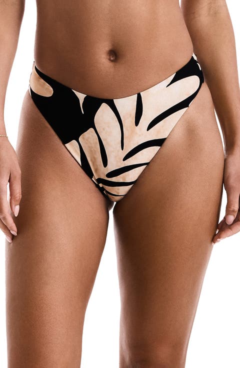 Ryann High Cut Bikini Bottoms
