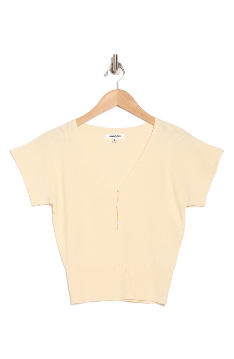 Vigoss Short Sleeve Sweater, Alternate, color,