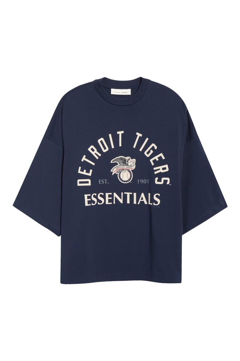 x MLB Detroit Tigers Merch Cotton Graphic T-Shirt, Alternate, color, DARK SAPPHIRE