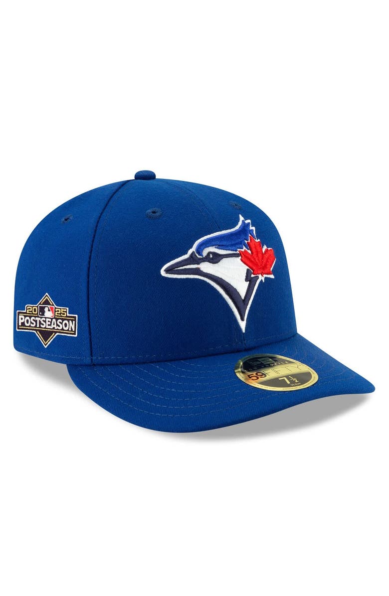 New Era Men's New Era Royal Toronto Blue Jays 2025 MLB Postseason Side Patch Low Profile 59FIFTY Fitted Hat, Main, color, 