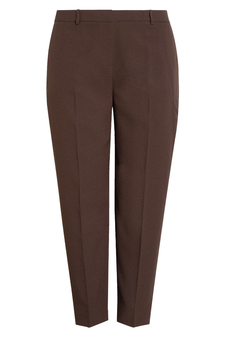 Classic Crepe Pants, Alternate, color, ESPRESSO
