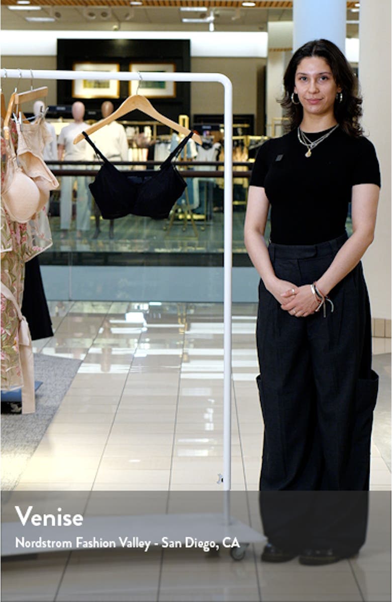 Soft Stretch Lace Bralette, sales video thumbnail