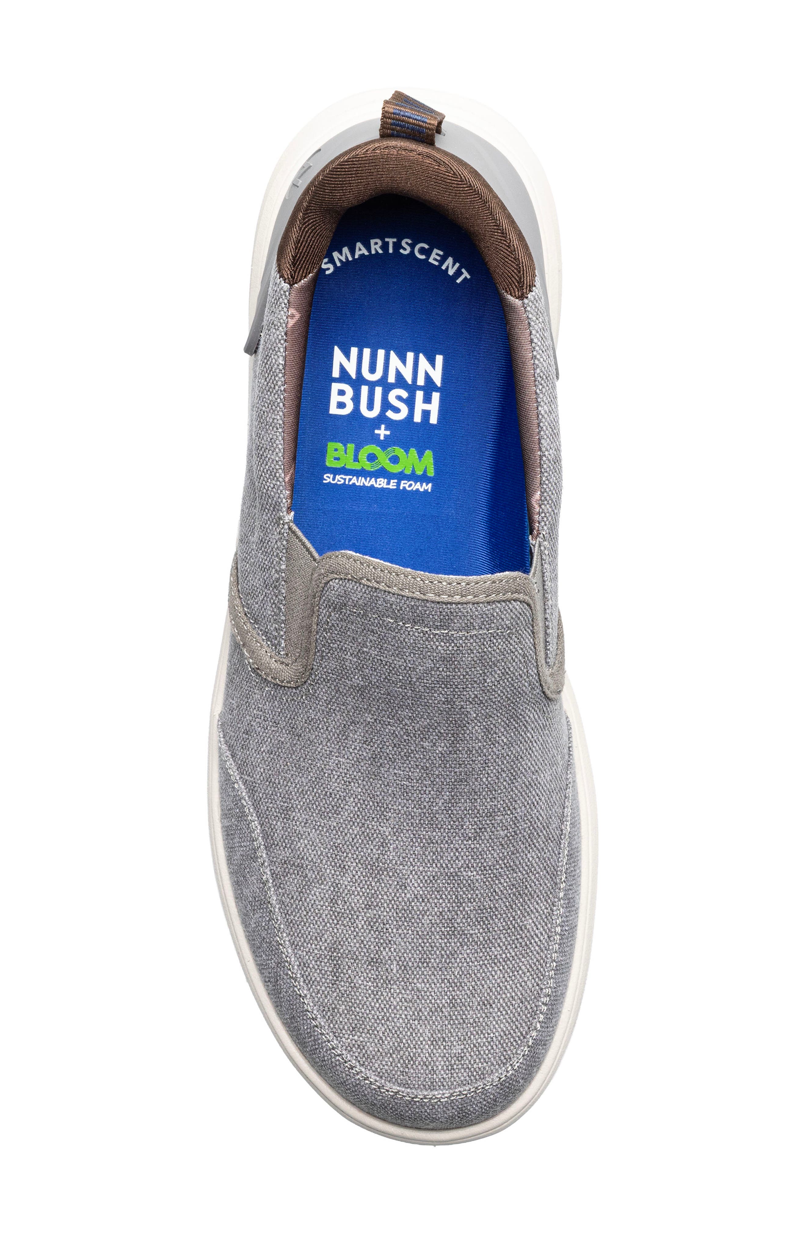 NUNN BUSH Brew City EZ Hands Free Slip-On Sneaker, Alternate, color, Gray Multi