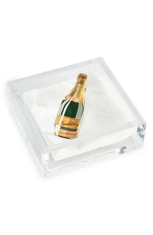 Tara Wilson Designs Napkin Holder In Transparent
