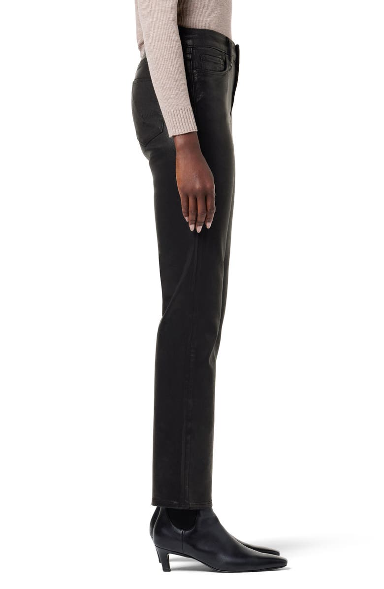 Hudson Jeans Nico Coated Straight Leg Ankle Jeans, Alternate, color, 