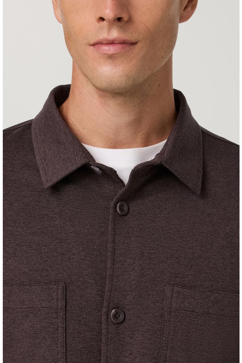 Coronado Shirt Jacket, Alternate, color, FRENCH ROAST HEATHER