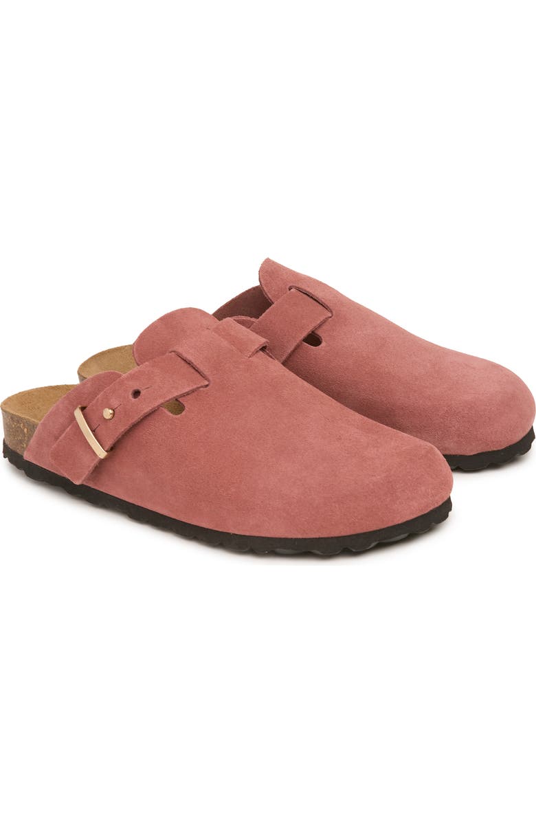 Celtic & Co. Stud Strap Clog, Alternate, color, Terracotta