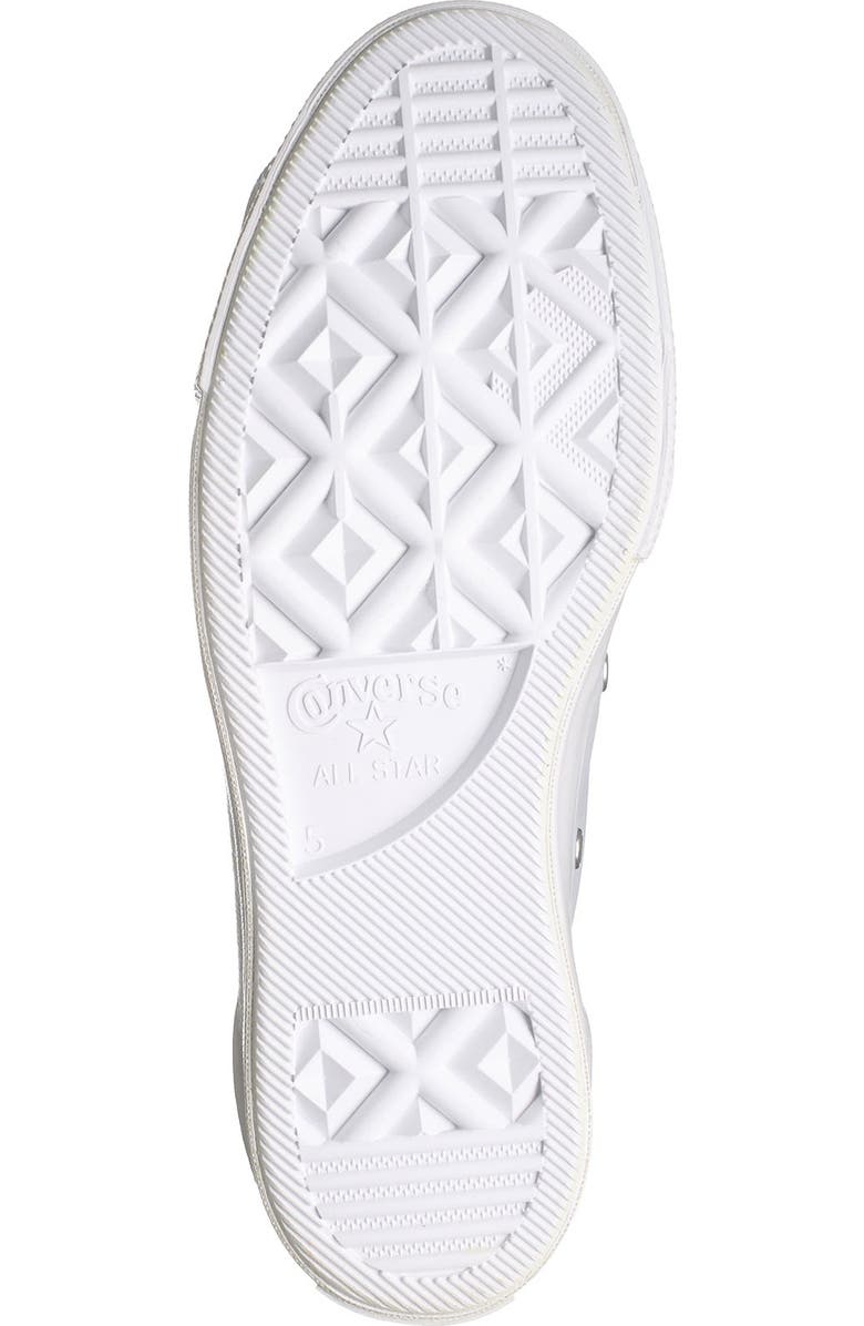 Converse Zigzag Leather Oxford Sneaker, Alternate, color,