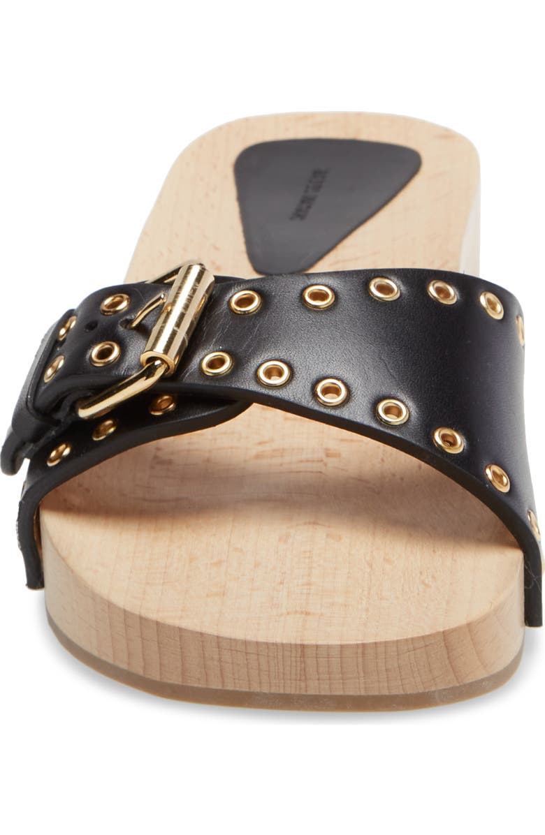 Isabel Marant Jaso Wooden Slide Sandal, Alternate, color,
