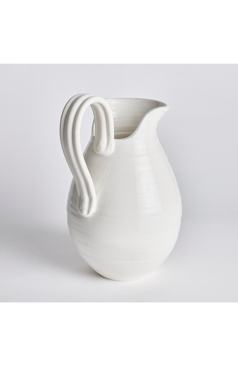 Napa Home & Garden Modena Decorative Vase Pitcher, Alternate, color, White