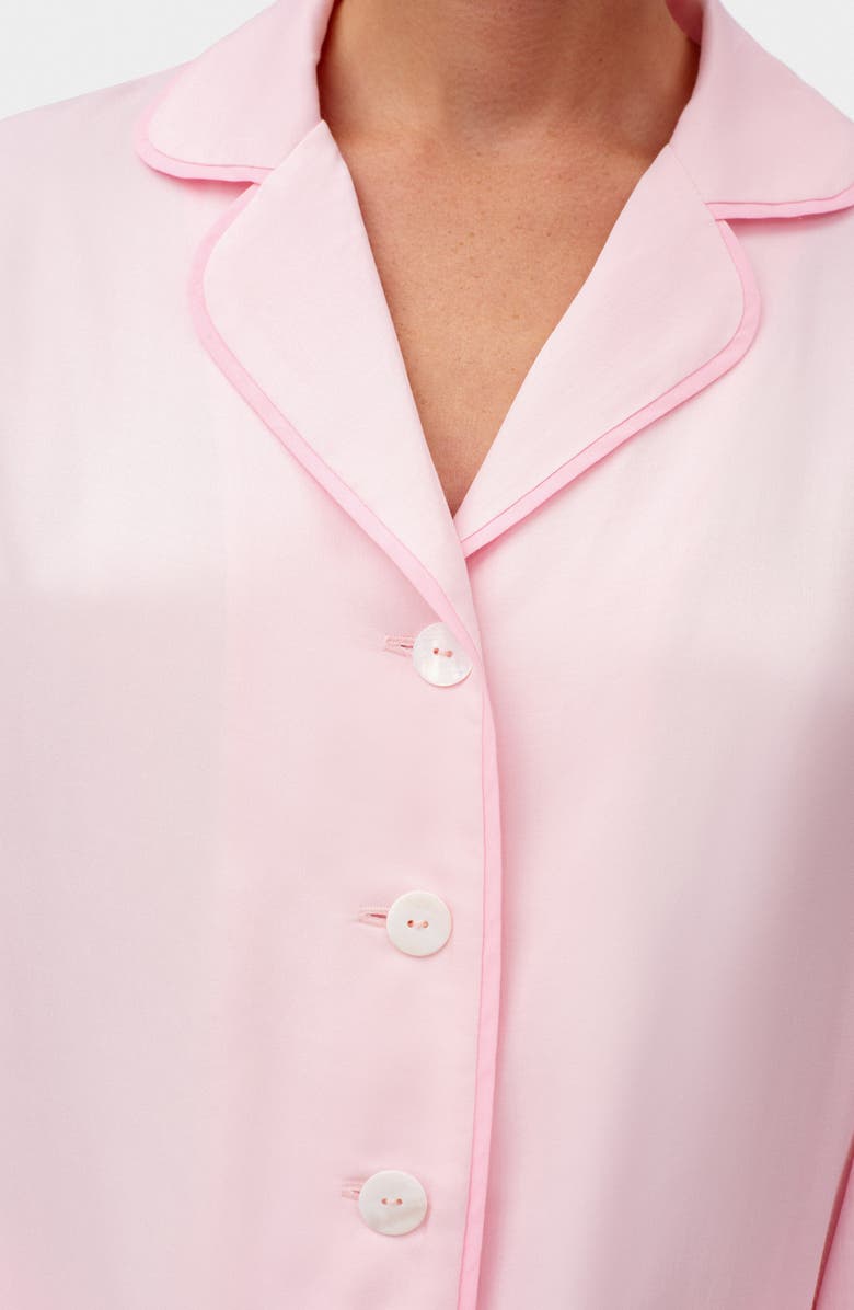 Sleeper Party Double Feather Pajamas, Alternate, color, Pink