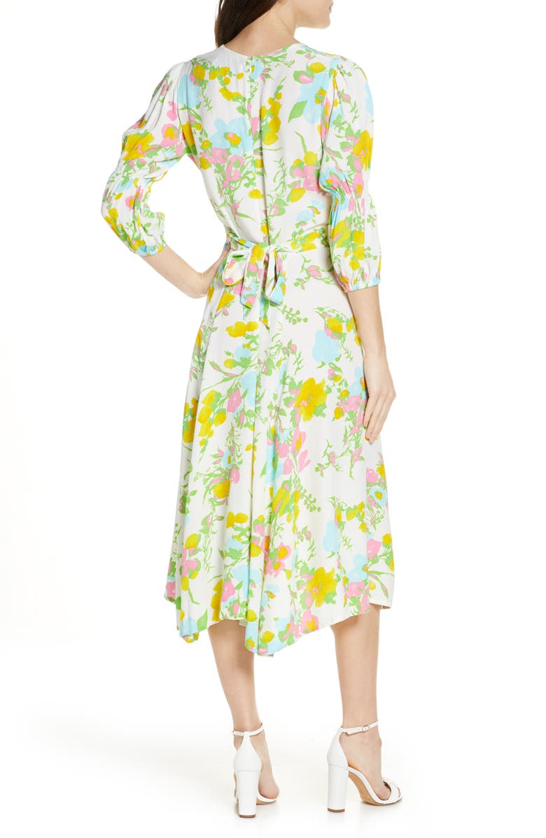 Faithfull the Brand Maud Floral Midi Dress, Alternate, color, 