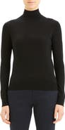 Theory Wool Blend Mock Neck Sweater