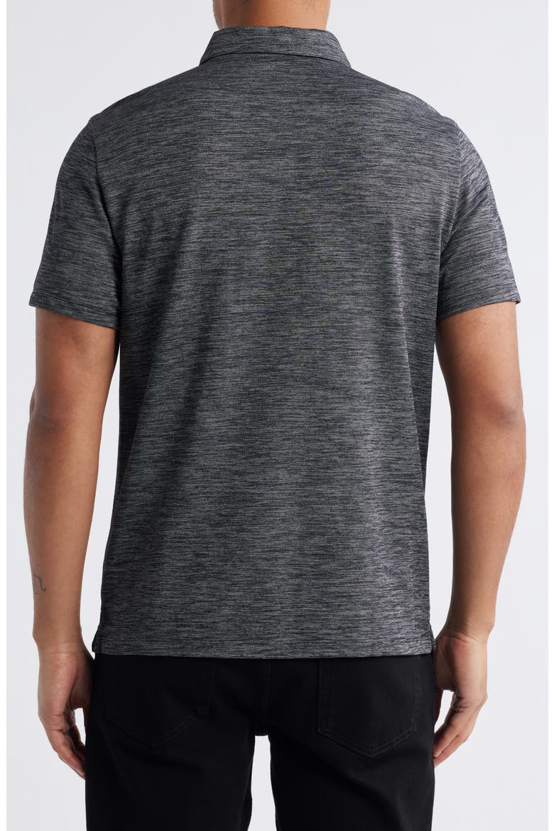 Payne Space Dye Jacquard Polo, Alternate, color, BLACK