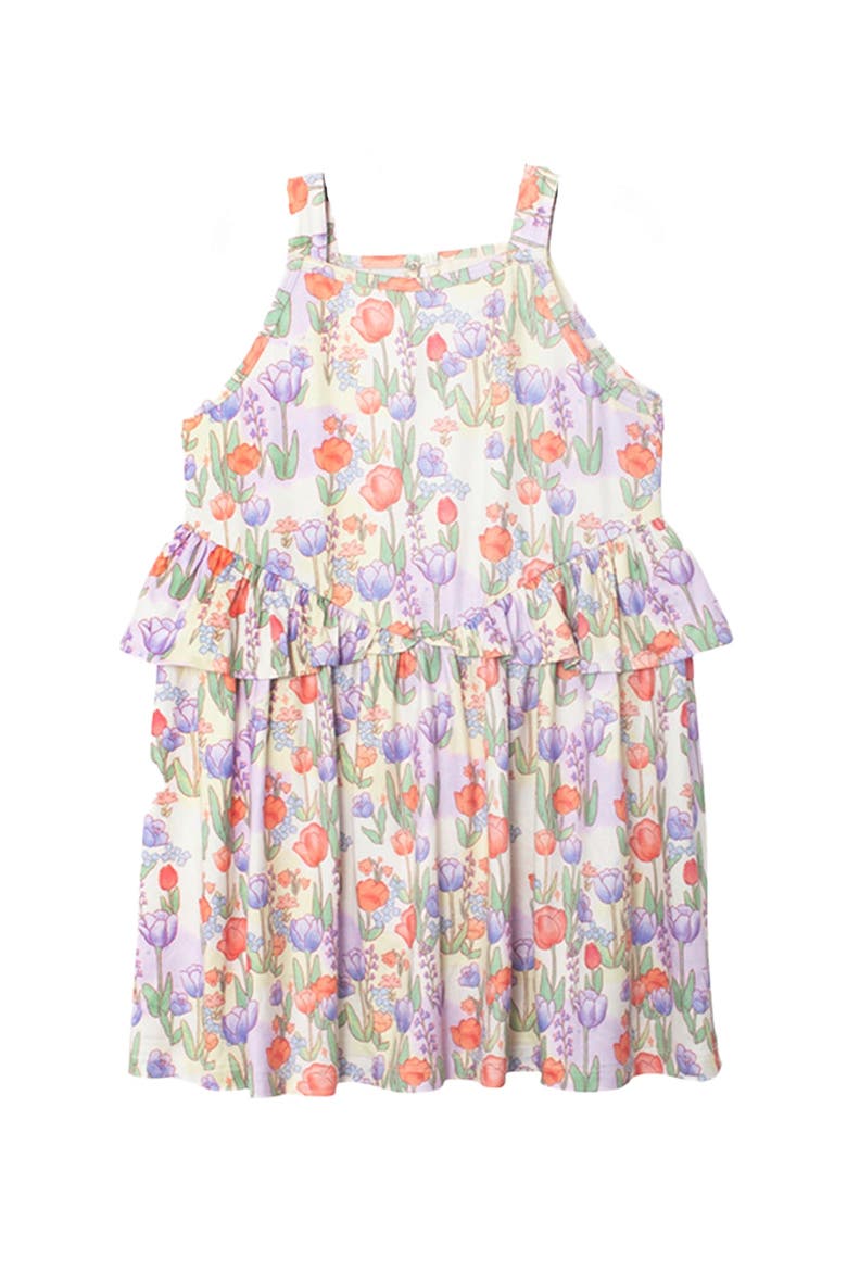 Tulip Twirl Sleeveless Dress, Main, color, Purple