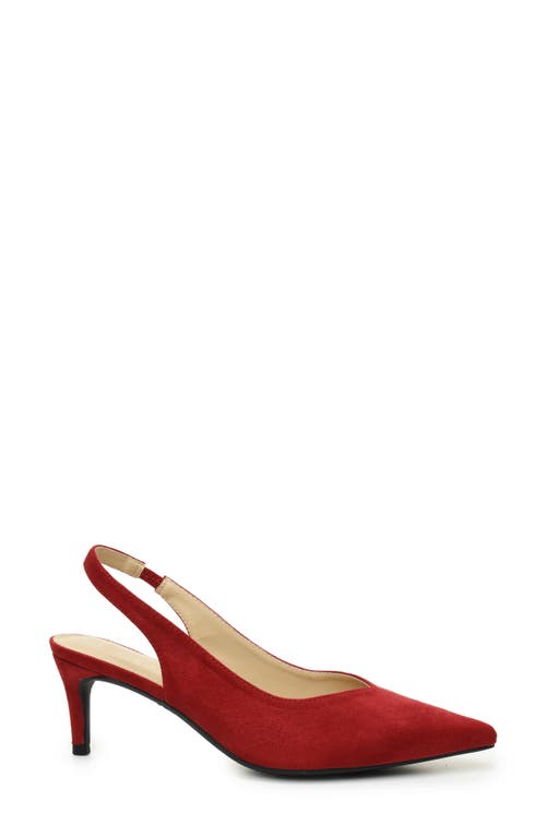 NICOLE MILLER NICOLE MILLER V-CUT SLINGBACK PUMP