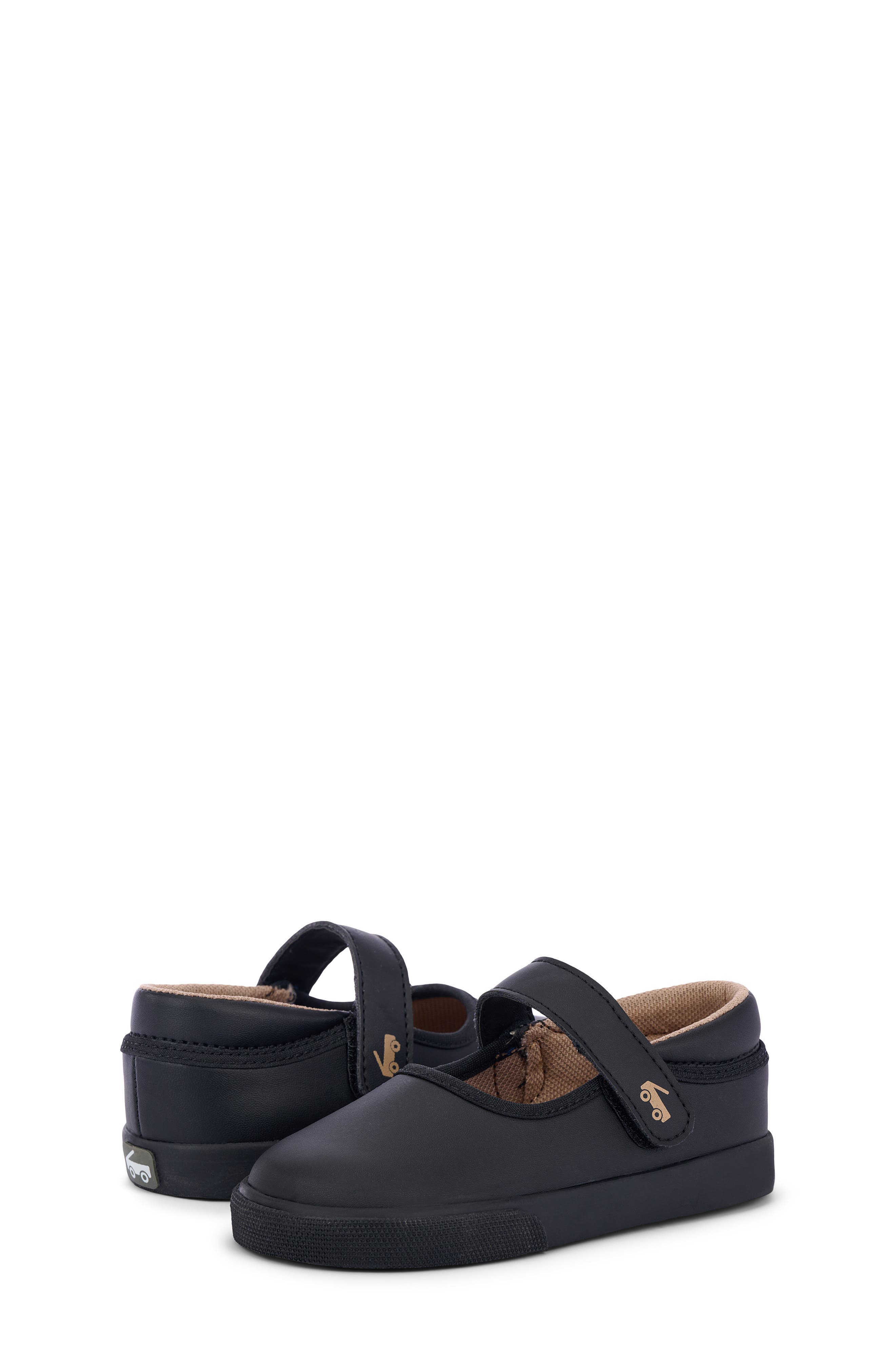 Kids' Sophia Mary Jane Sneaker, Alternate, color, BLACK