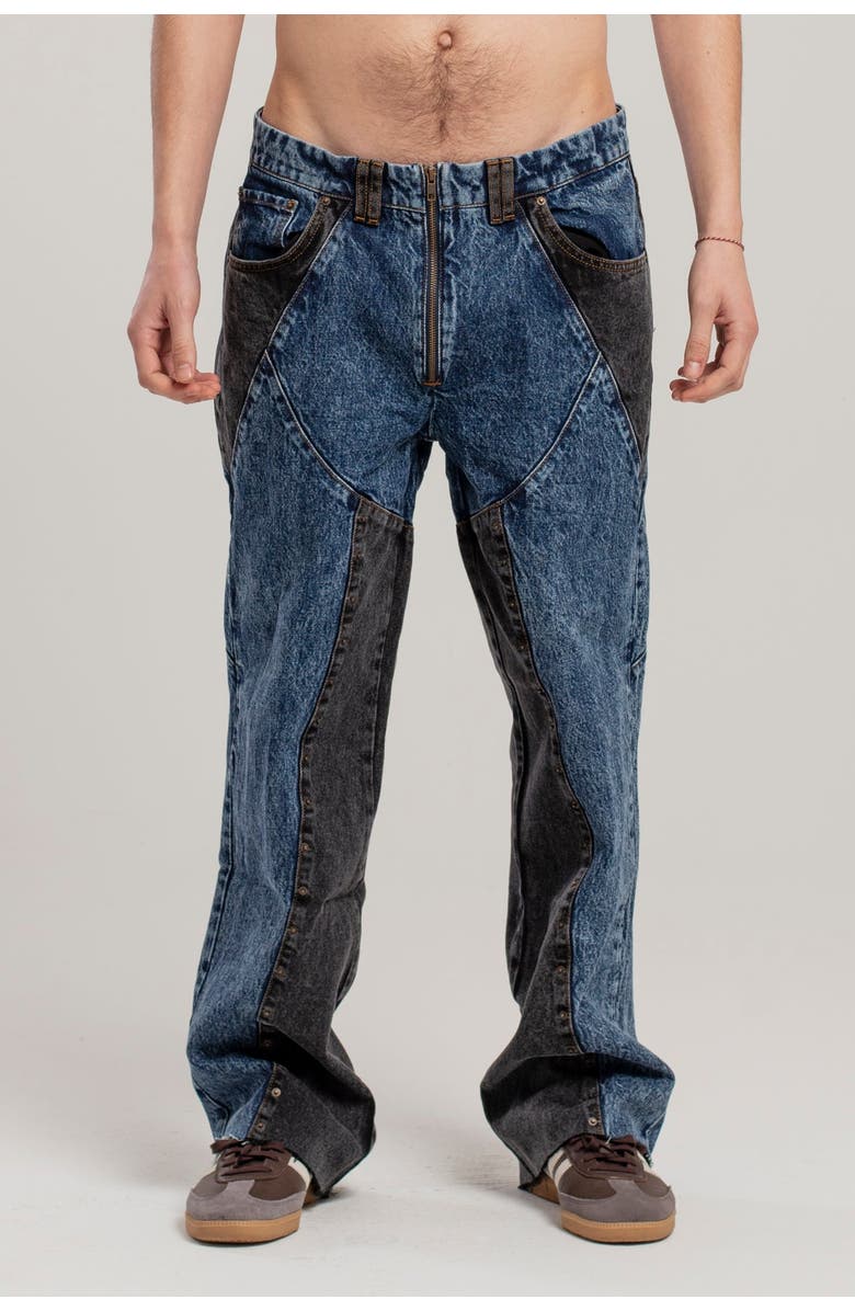 PCFG Free Heaven Two Color Jeans, Alternate, color, Blue