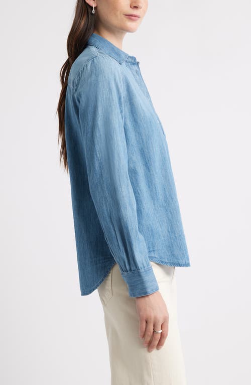 Caslonr Caslon(r) Chambray Button-up Shirt