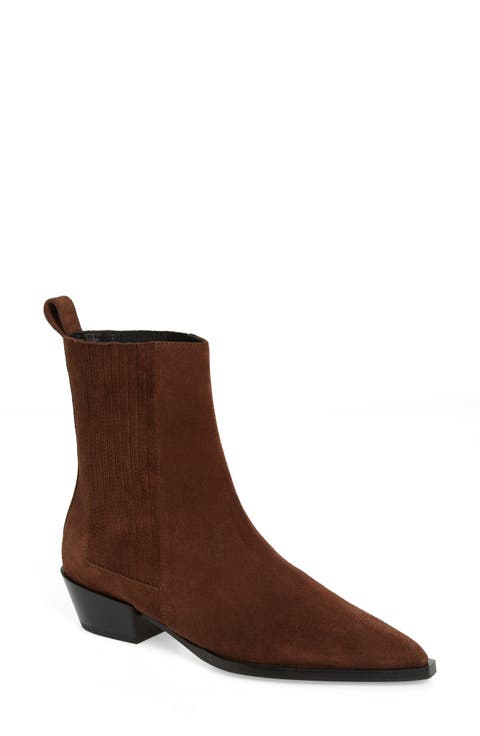 Belinda Pointed Toe Bootie (Women)