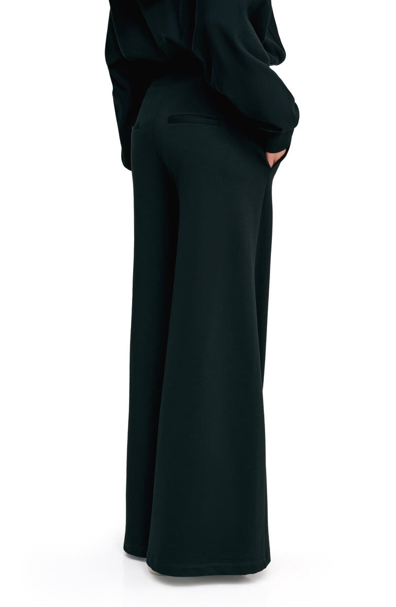 Marcella Easton Wide Leg Sweatpants, Alternate, color, Black