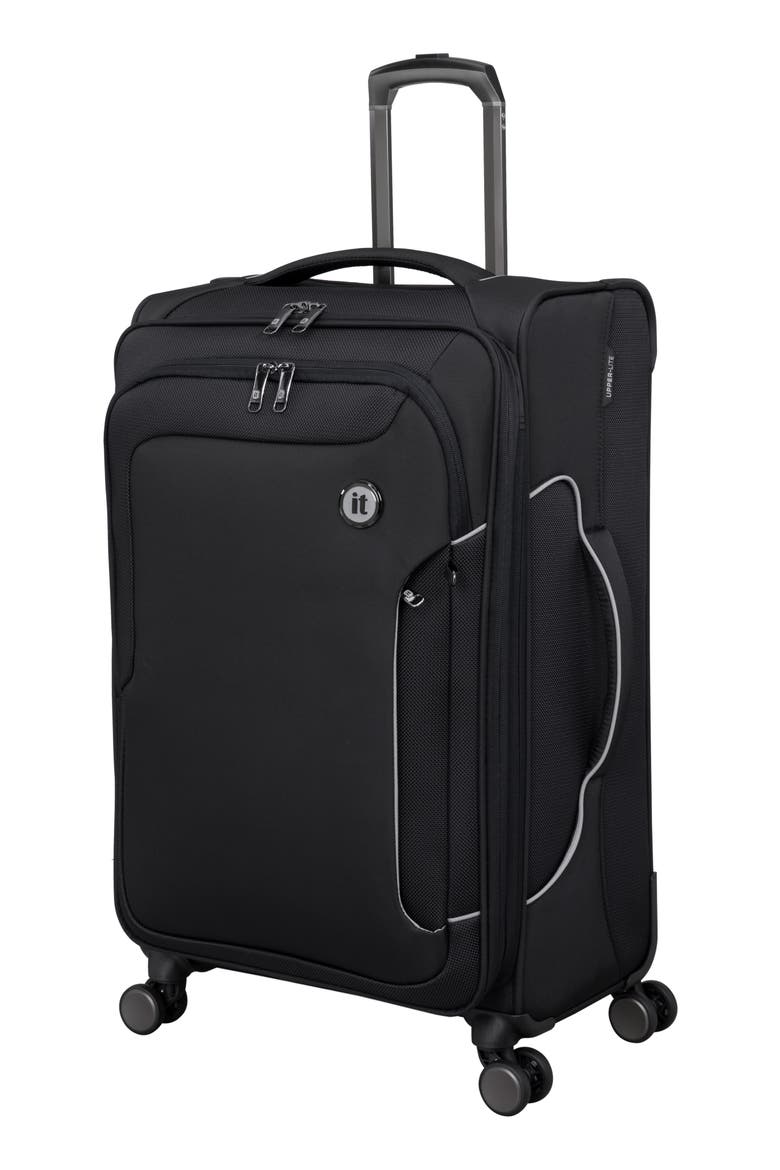 Teleported 28-Inch Expandable Spinner Packing Case, Main, color, BLACK