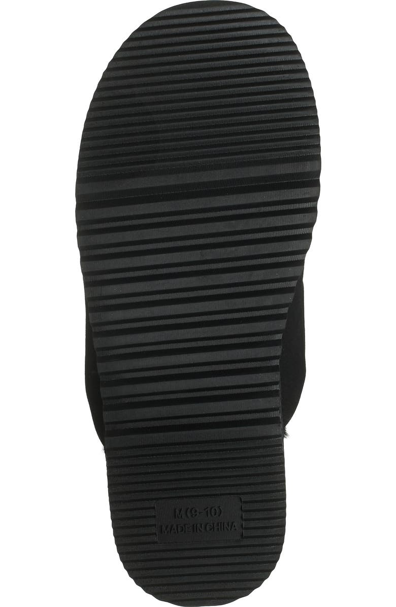 NORDSTROM RACK Keegan Faux Fur Lined Quilted Scuff Slipper, Alternate, color,