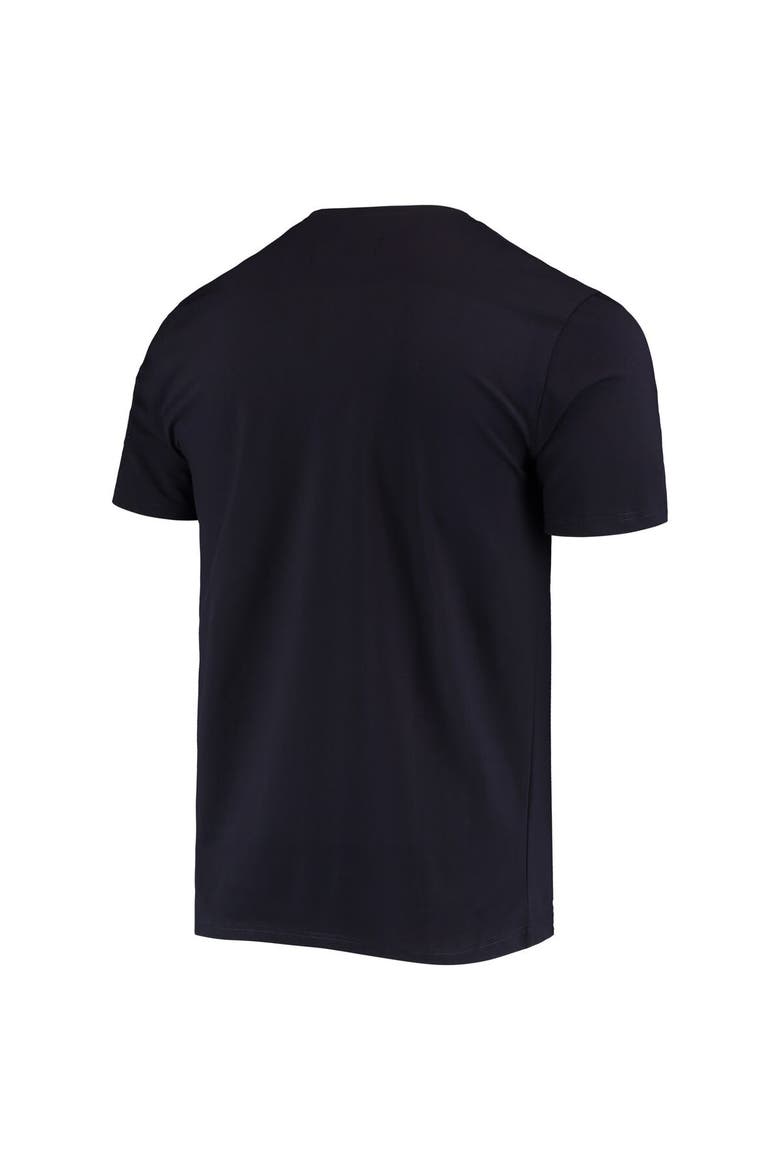 Men's Pro Standard Navy Denver Broncos Team Classic Bristle Slim-Fit T-Shirt, Alternate, color, Navy