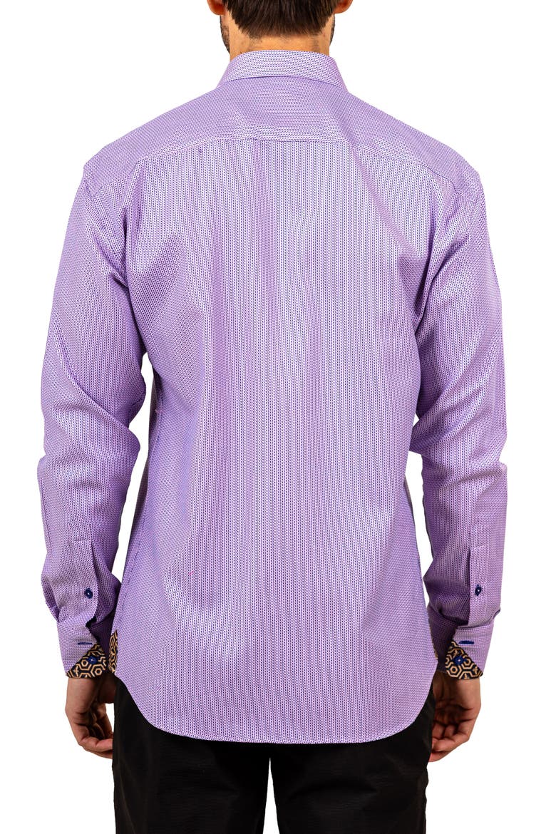 Einstein Ascension Contemporary Fit Button-Up Shirt, Alternate, color, PINK