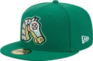 New Era Men's New Era Green Charlotte Knights Copa de la Diversión 59FIFTY Fitted Hat