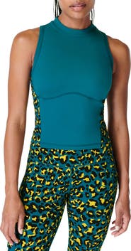 Sweaty Betty Power Zip Back Workout Crop Tank